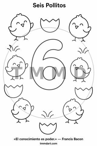 Six Little Chicks