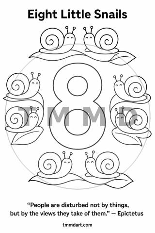 Eight Little Snails