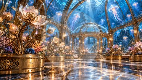 Submerged Mechanical Garden