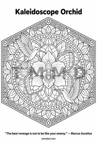 Kaleidoscope Orchid
