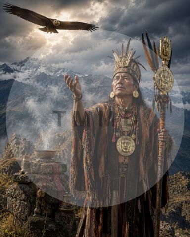 The Cañari Shaman of the Mountains