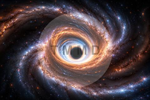Black Hole Mirror Galaxy