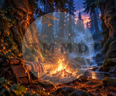 Camp of the Invisible Guardians