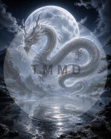 Lunar Dragon on the Mercury Lake