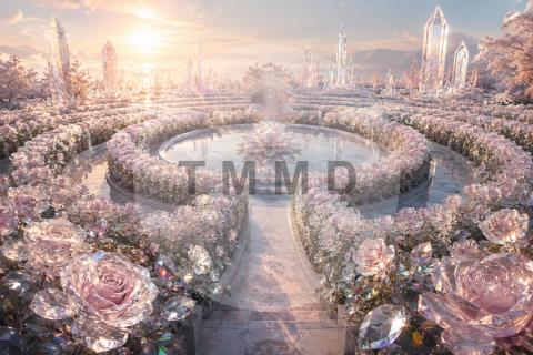 Crystal Rose Labyrinth