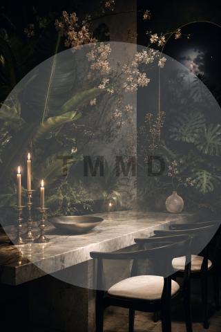 Jardín Nocturno para la Mesa