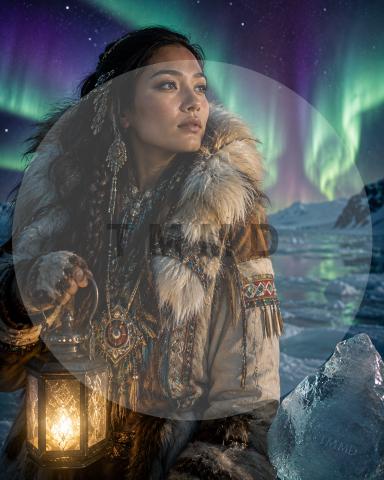 Inuit Guardian of the Aurora