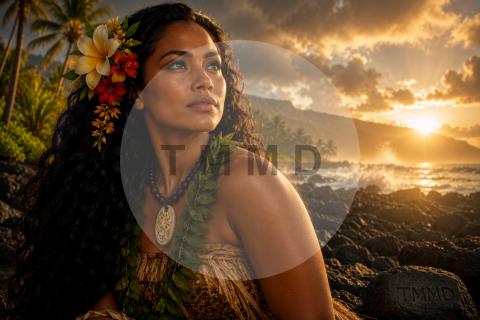 Samoan Matriarch of the Ocean Sun