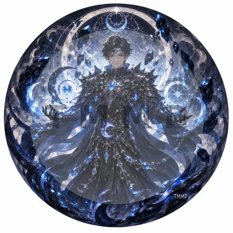 Hechicero de Obsidiana Azul