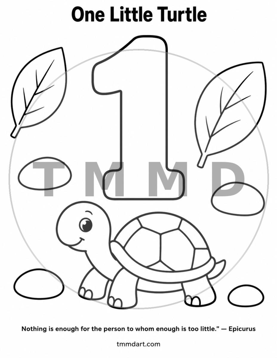 One Little Turtle