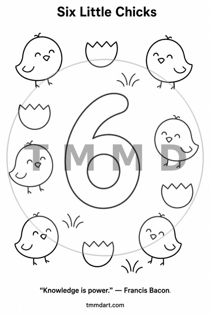 Six Little Chicks