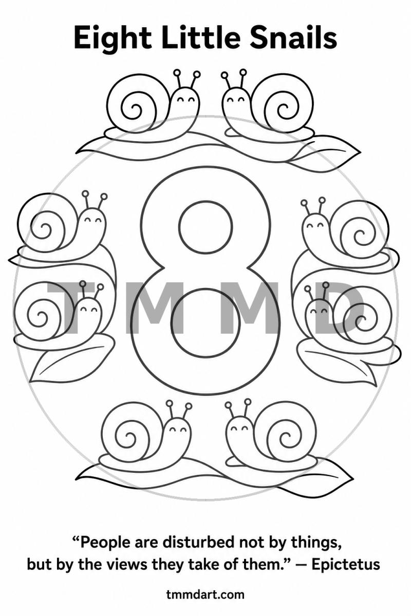 Eight Little Snails