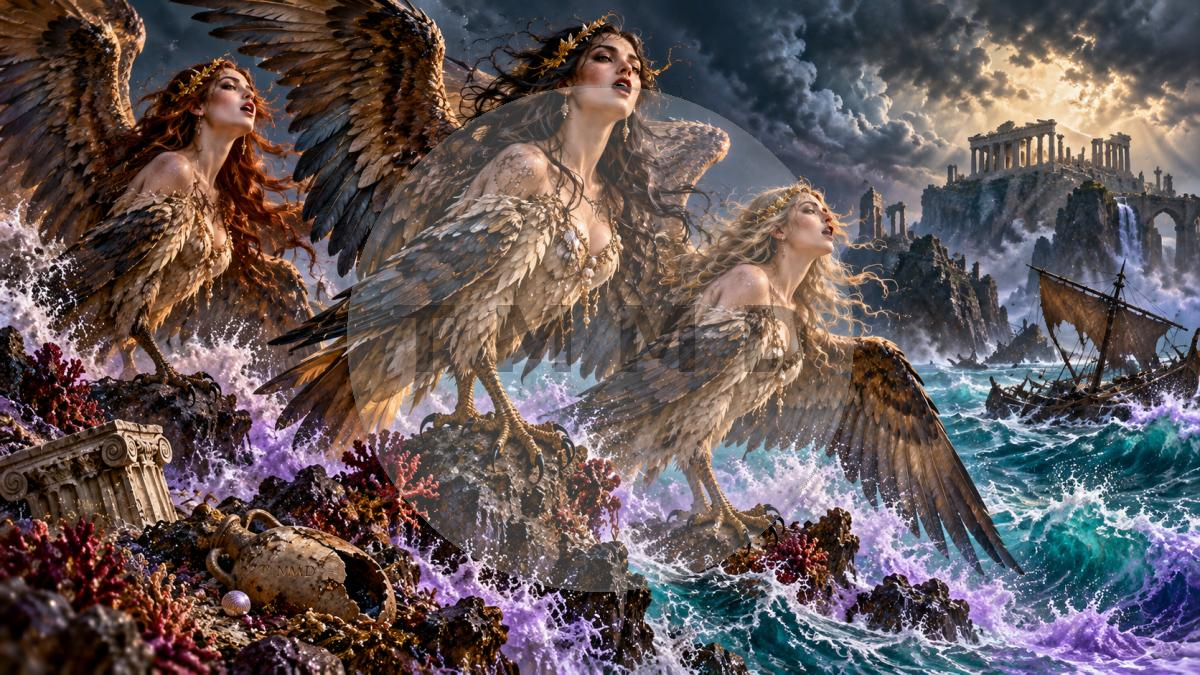 Sirenas del arrecife imposible