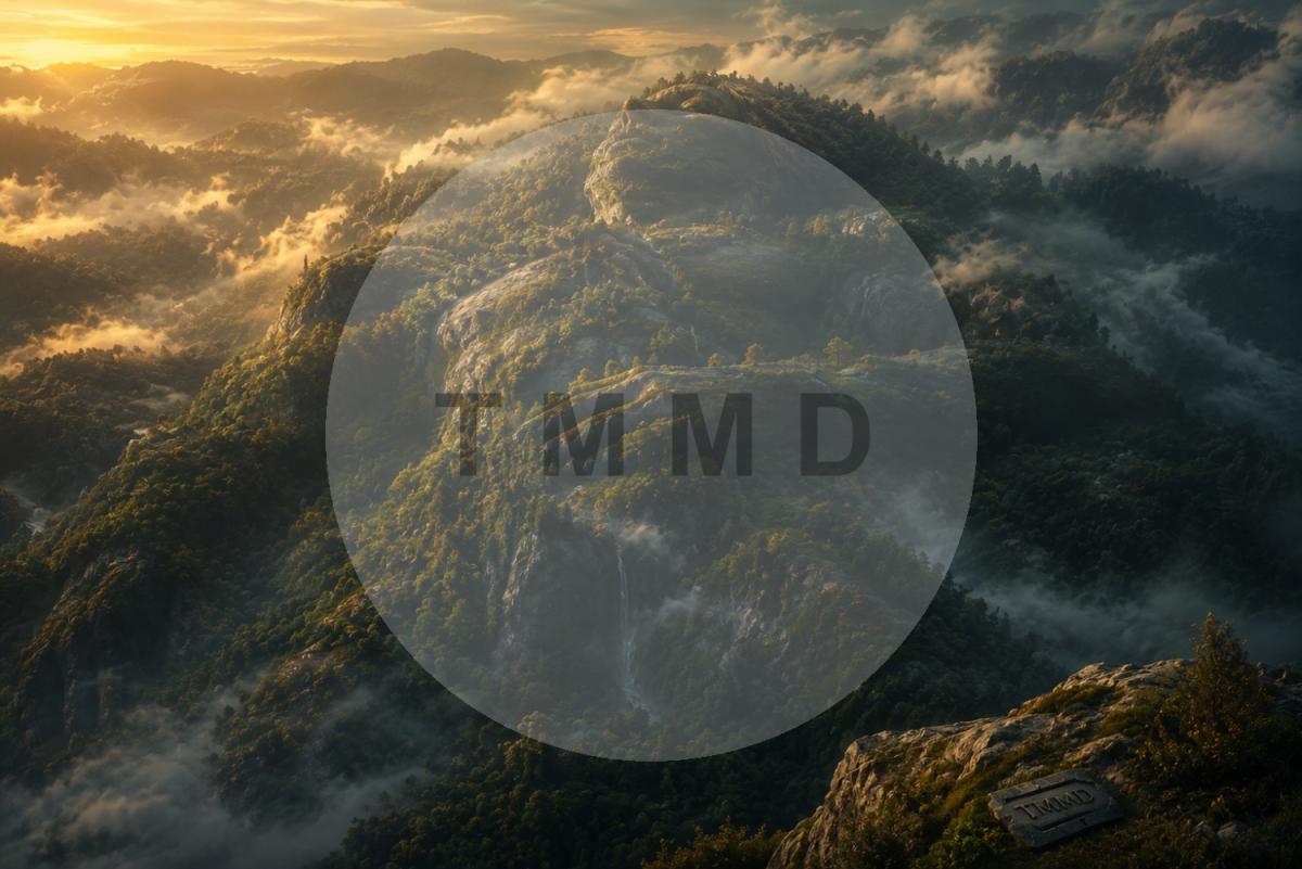 Sleeping Mountain Beneath the Forest
