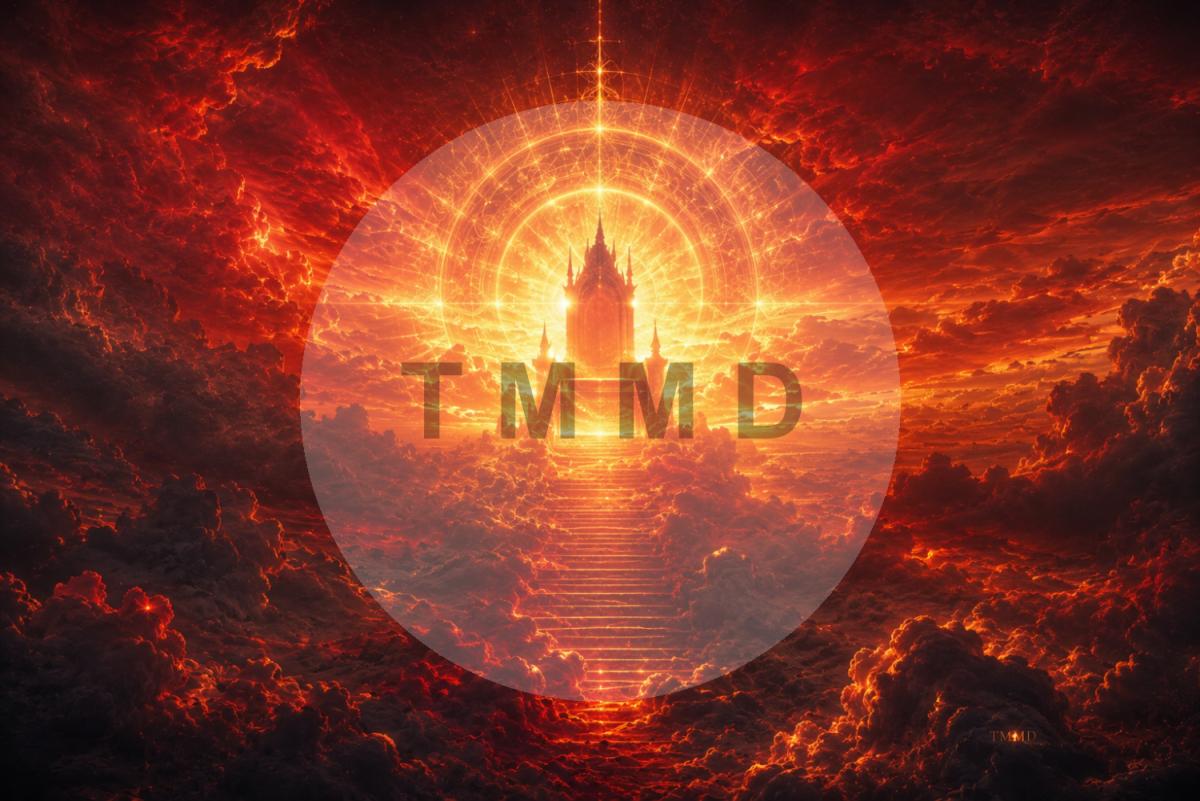 Solar Throne Among Red Clouds