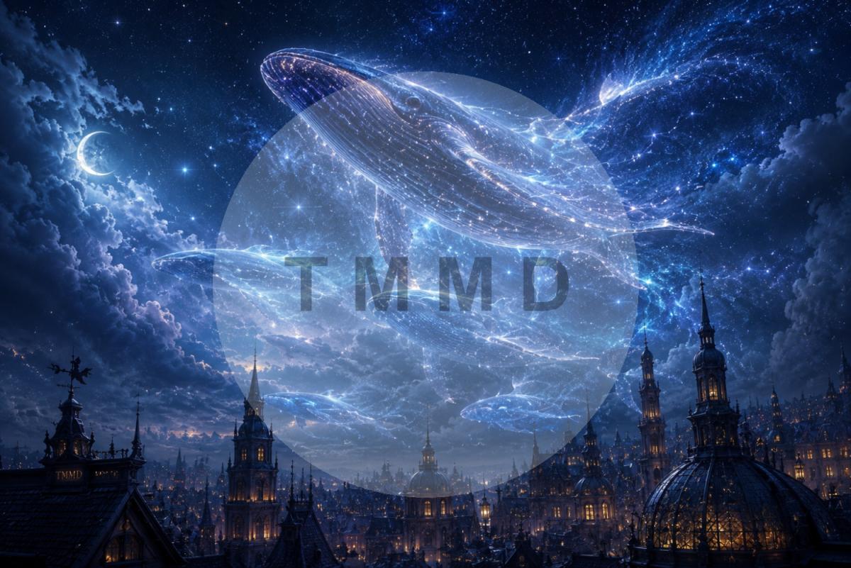 Sky of Luminous Whales