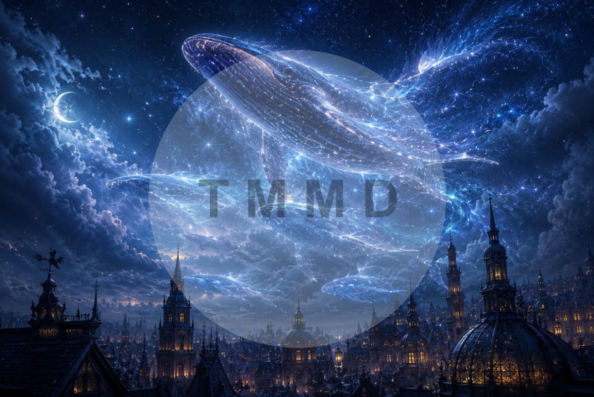 Sky of Luminous Whales