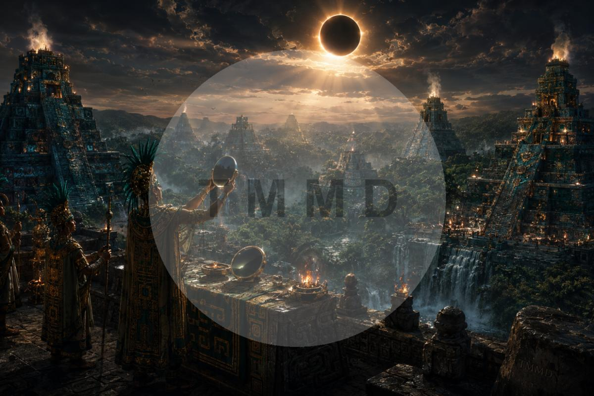 Eclipse sobre la Ciudad Maya de Jade