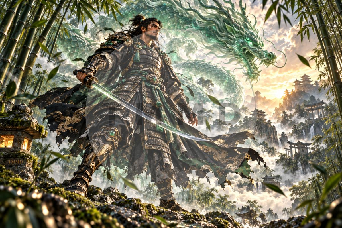 Samurái del Dragón de Jade