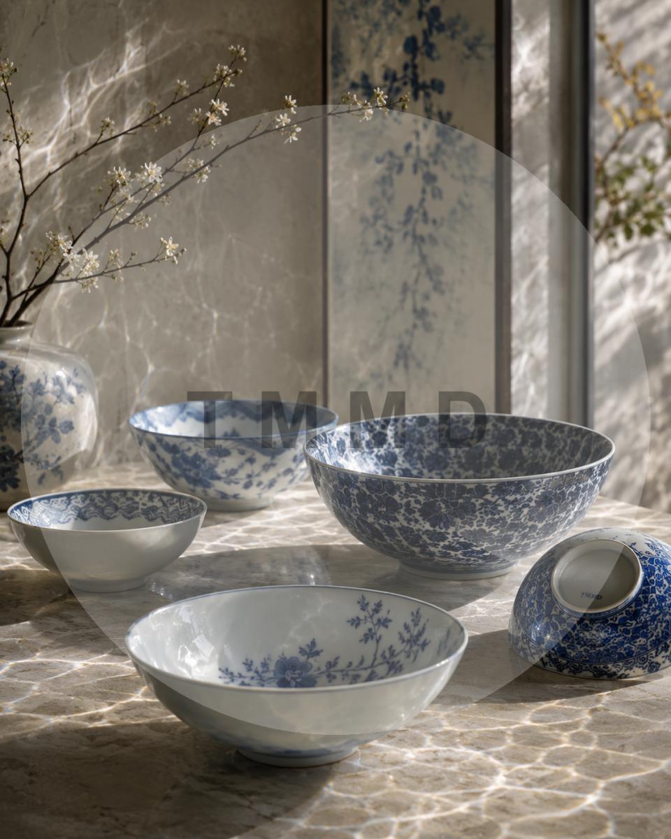 Blue Porcelain Silence