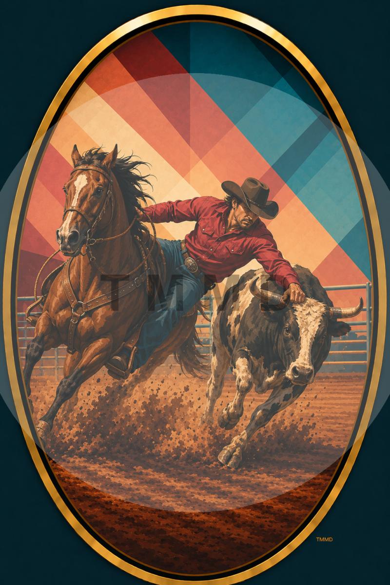 Steer Wrestling Geometry