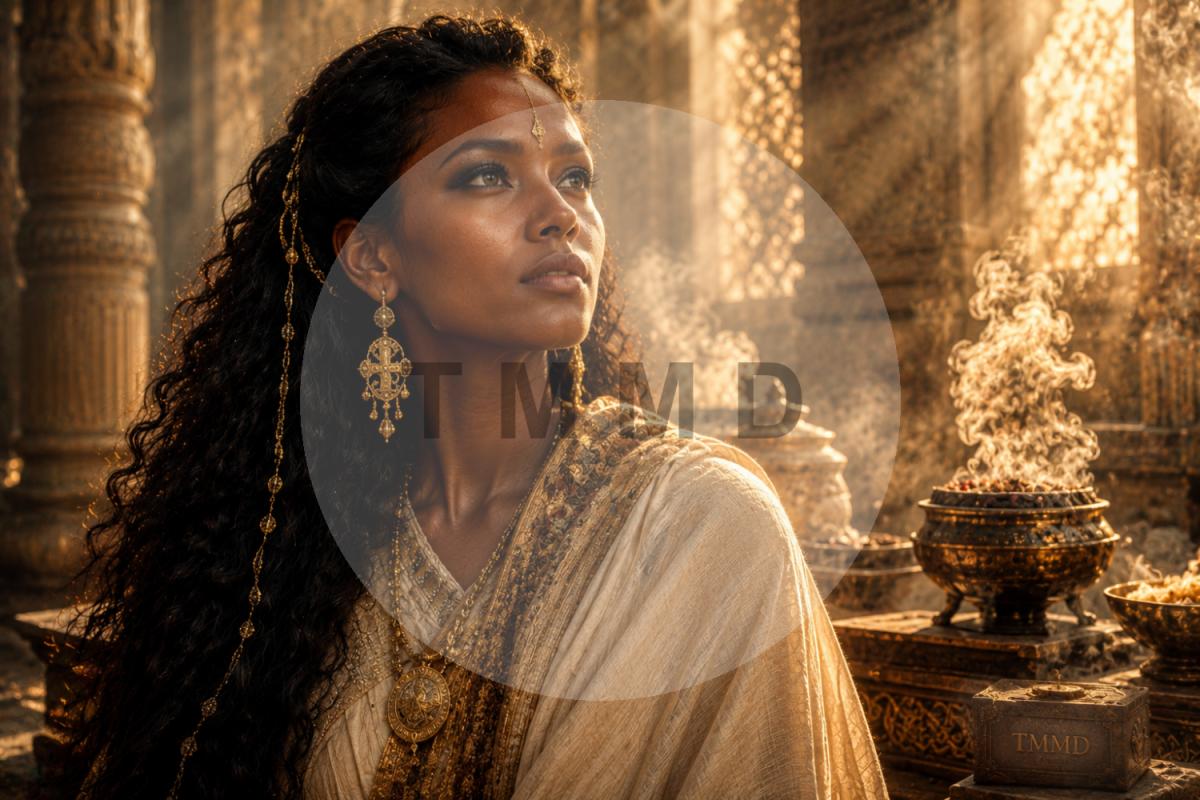 Ethiopian Goddess of Solar Incense