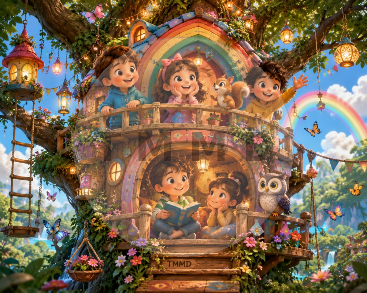 The Rainbow Tree House